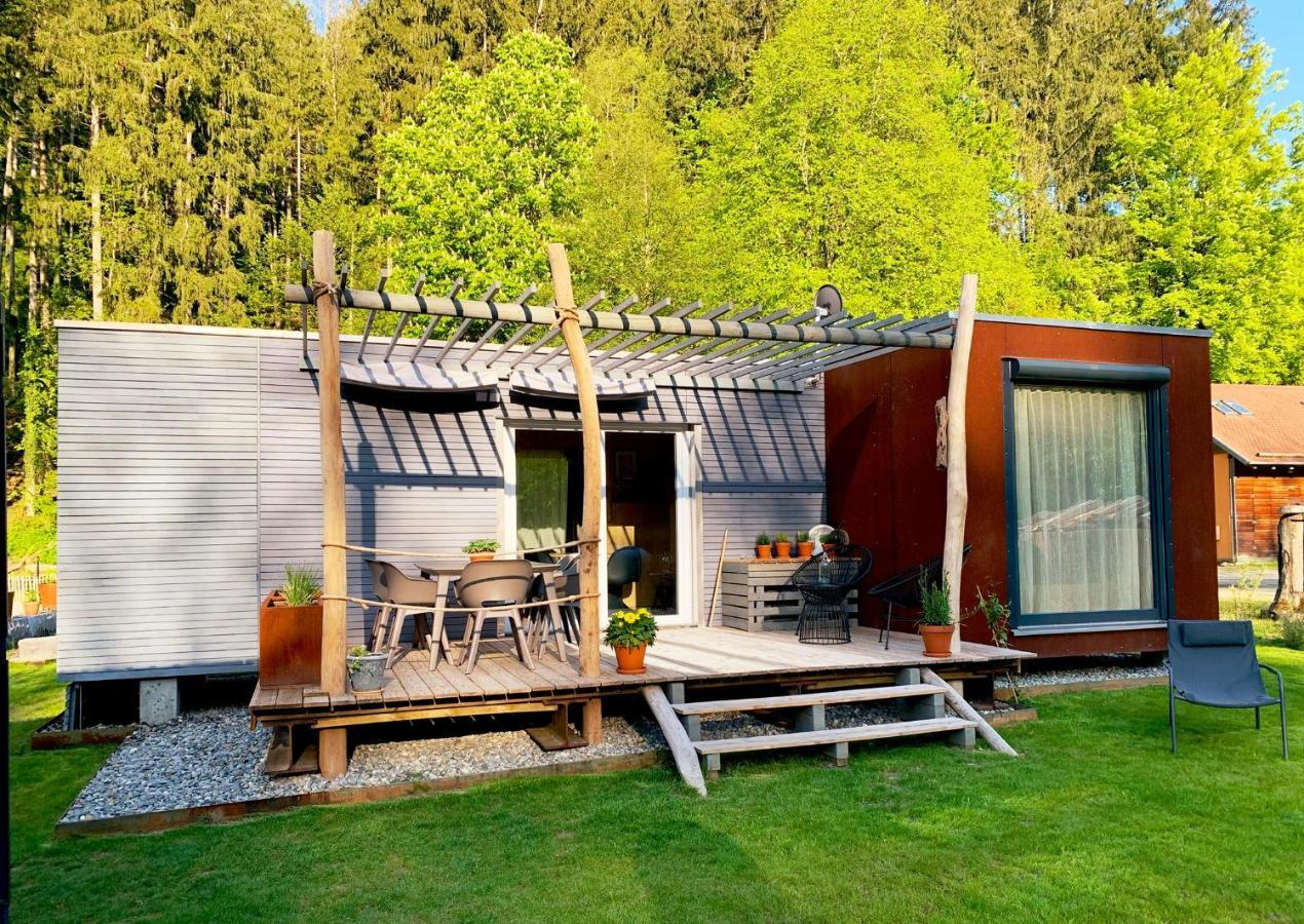 Hjem - Tiny Homes Direkt Am Wald Zwischen Allgaeu & Bodensee Bergatreute 외부 사진
