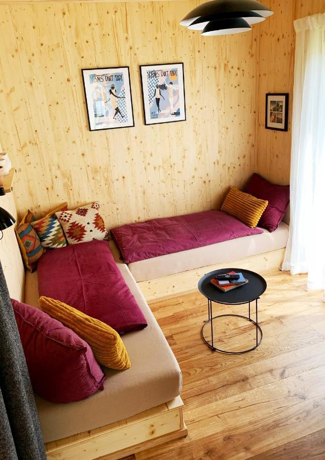 Hjem - Tiny Homes Direkt Am Wald Zwischen Allgaeu & Bodensee Bergatreute 외부 사진