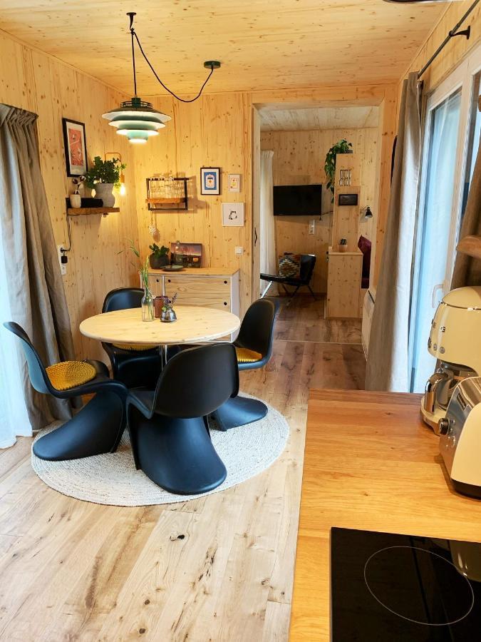 Hjem - Tiny Homes Direkt Am Wald Zwischen Allgaeu & Bodensee Bergatreute 외부 사진