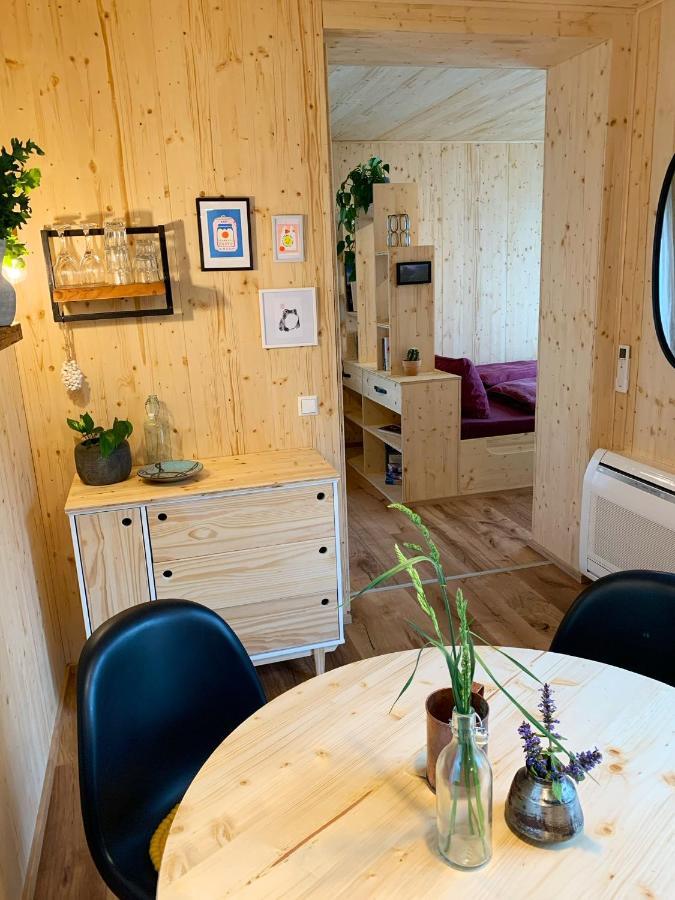 Hjem - Tiny Homes Direkt Am Wald Zwischen Allgaeu & Bodensee Bergatreute 외부 사진