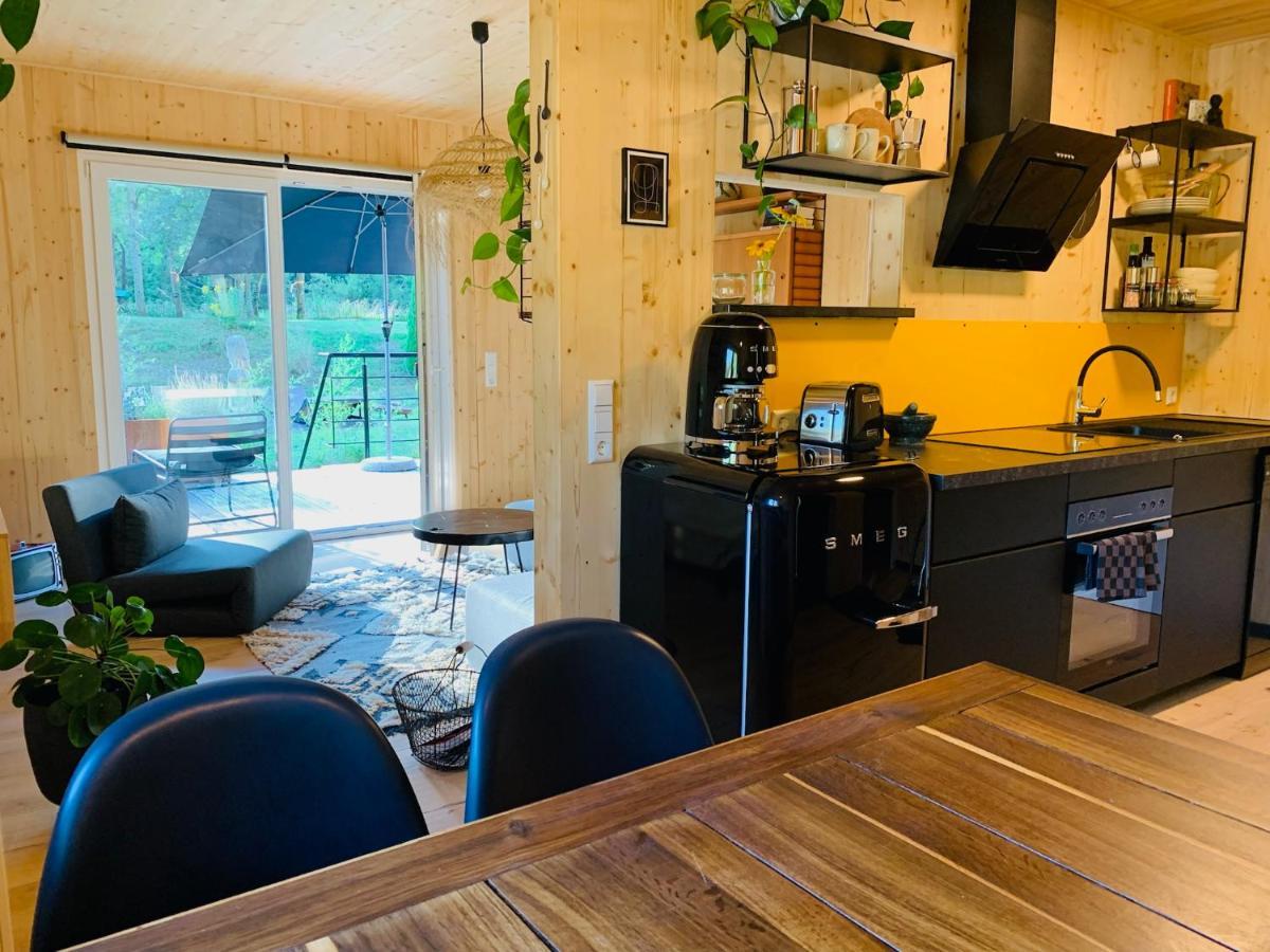Hjem - Tiny Homes Direkt Am Wald Zwischen Allgaeu & Bodensee Bergatreute 외부 사진